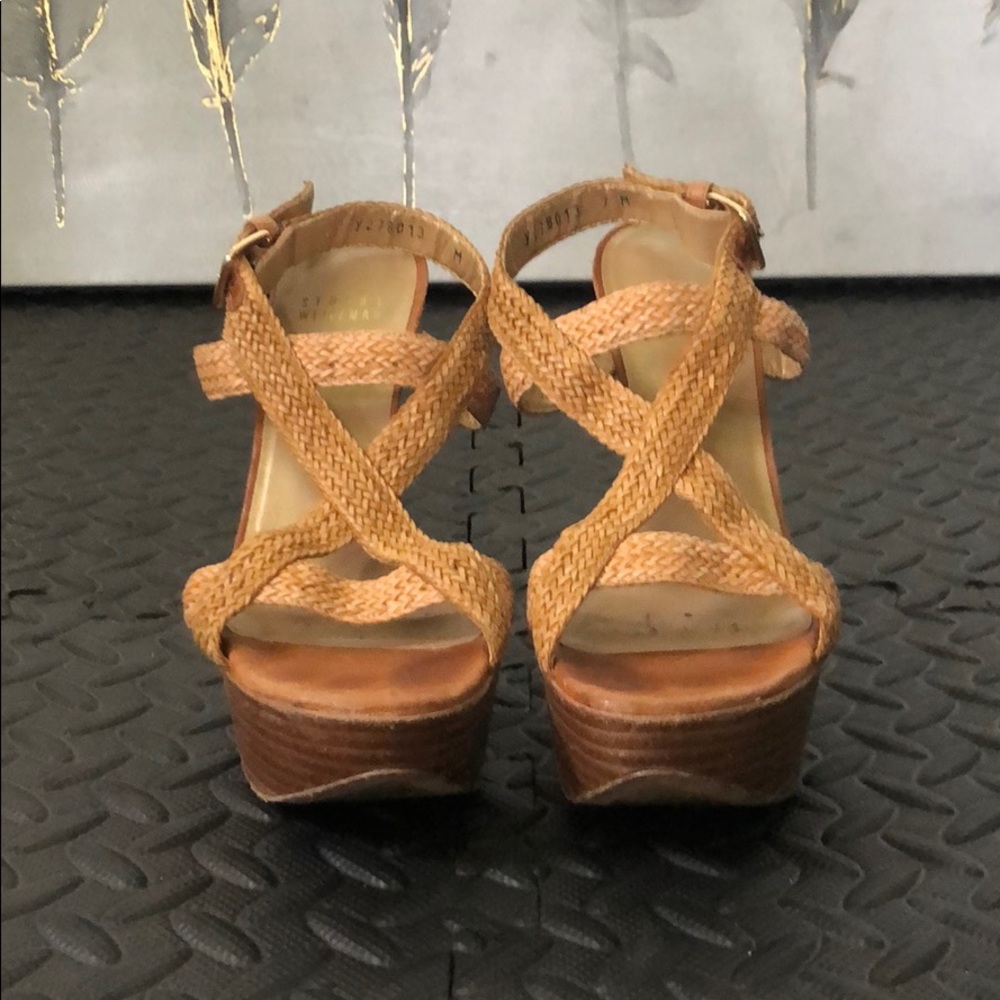 Stuart Weitzman Camino Camel Laniard
